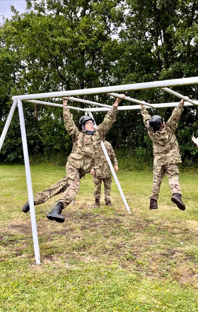 OHGSCCF's tweet photo. Last day of activities at Altcar CCF Summer Camp today. What a great day to end our week! Obstacle course, gun run, archery &amp; laser clay shooting. Huge thanks goes to @ctt_nw for putting on a fantastic week. Thoroughly enjoyed by all #altcarccfcamp22 @OhgsPrincipal https://t.co/A3pvwZZhPX