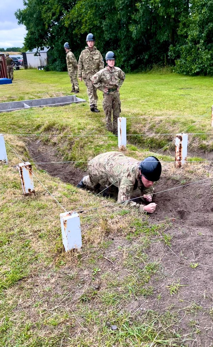 OHGSCCF's tweet photo. Last day of activities at Altcar CCF Summer Camp today. What a great day to end our week! Obstacle course, gun run, archery &amp; laser clay shooting. Huge thanks goes to @ctt_nw for putting on a fantastic week. Thoroughly enjoyed by all #altcarccfcamp22 @OhgsPrincipal https://t.co/A3pvwZZhPX