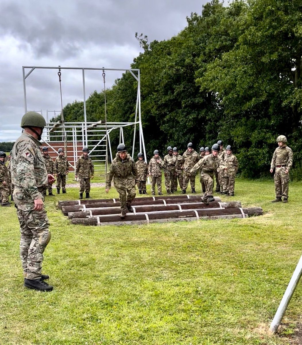 OHGSCCF's tweet photo. Last day of activities at Altcar CCF Summer Camp today. What a great day to end our week! Obstacle course, gun run, archery &amp; laser clay shooting. Huge thanks goes to @ctt_nw for putting on a fantastic week. Thoroughly enjoyed by all #altcarccfcamp22 @OhgsPrincipal https://t.co/A3pvwZZhPX