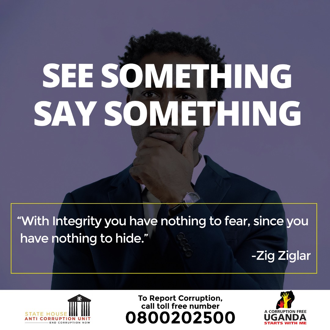 GatsFred21's tweet photo. You & I have a role to play, expose them because they are enemies of Uganda's development
#see SOMETHING, say SOMETHING to save a Ugandan
#Expose the corrupt
#CorruptionIs winnable
If detected, Expose the corrupt
@Trilluganda @Shakyserwanga @AntiGraft_SH @MrJordanposts https://t.co/rVkqr5FWZA