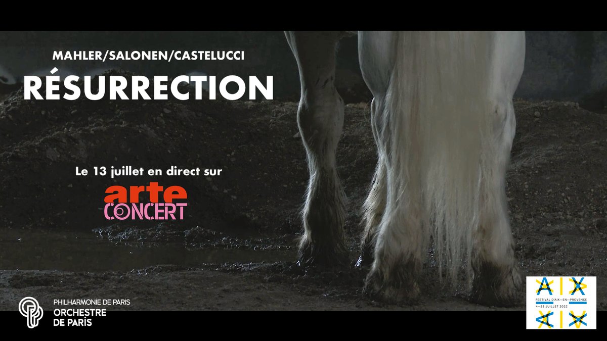 _Cameralucida's tweet photo. Romeo Castellucci met en scène la Symphonie n°2 «RÉSURRECTION» de Mahler avec l'@OrchestreParis sous la direction de Esa-Pekka Salonen.
A voir en direct du @festival_aix, le 13 juillet sur @ARTEconcertFR ➡️ https://t.co/JKK1Qt2de9 https://t.co/0BFsH40cai