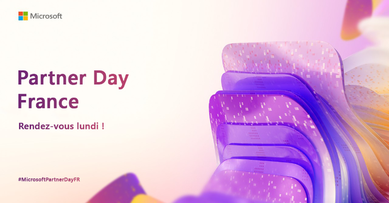 mspartnersfr's tweet photo. Le #MicrosoftPartnerDayFR c'est lundi ! 🔥
Nous vous attendons dès 10h afin de partager cette journée sous le signe de la célébration et des rencontres !
#PartnersMakeMorePossible