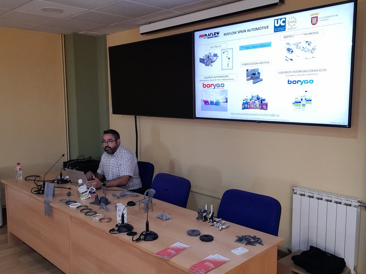 Jose Antonio Blazquez, director de producción de <a href="/Maflow_Spain/">Maflow_Spain</a> nos habla del impacto de la Industria 4.0 en su empresa en <a href="/cursosveranouc/">Cursos de Verano UC - <a href="/unican/">Universidad de Cantabria</a></a> @unican