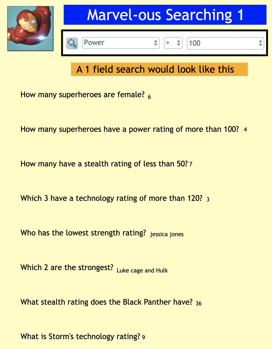 WrightICT's tweet photo. This week Y3 @WoodlandHull enjoyed using #J2Database for a spot of Superhero searching. They all thought Iron Man had the most tech. Only one way to find out! https://t.co/RJYApRYAYy