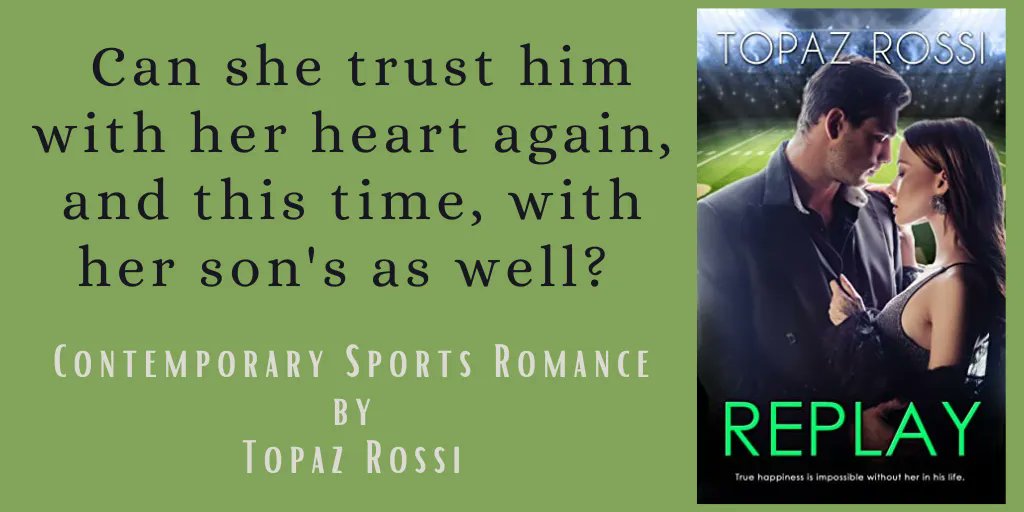 Author_PromoPal's tweet photo. His voice sent shivers up her spine and reminded her of the hours they spent talking about everything and nothing. REPLAY by @TopazRossi #secondchance romance #sportsromance #firstloveforever https://t.co/AfaFrlbnpF https://t.co/FDDTTzDZAD