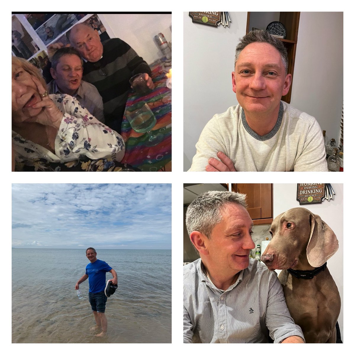SharonCoull's tweet photo. My big brother is 50 today!  Happiest of birthdays to my kind, generous, caring, funny Bro.  it’s a special day #Fifty #Bro #FriendsOurWholeLife 🎂 🥂 🎉 https://t.co/K7iiuNu7uf