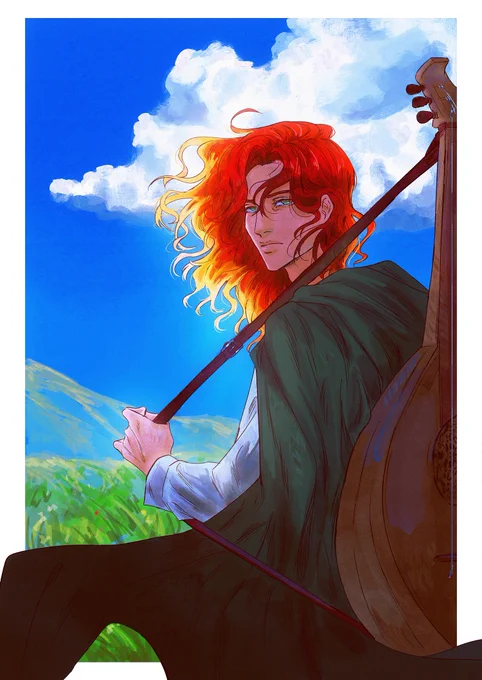 can't stop resisting the urge to draw kingkiller chronicle fanart... @PatrickRothfuss 