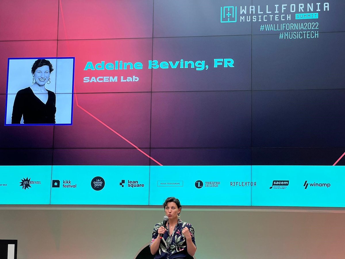 📢 [#Event] Du 05 au 07 juillet avait lieu le @MusicTechBE organisé par notre partenaire #Wallifornia à Liège. La <a href="/sacem/">Sacem</a> était présente pour l’occasion et est intervenue lors de talks dédiés aux nouvelles innovations digitales dont les #NFT et le #métavers. Retour en images ⤵️