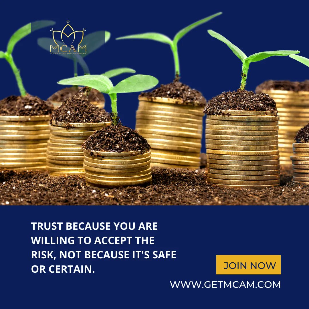 ClubMCAM's tweet photo. Trust because you are willing to accept the risk, not because it's safe or certain.

Join MCAM : https://t.co/LBvR90vJZF
Buy MCAM : https://t.co/0srhLcxgd2
#MCAM #moneda #crypto #TRC20 #TRON #Defi #smartcontract #crypto #cryptotrading #top100 #blockchain #earnprofit #highreturn https://t.co/EXkoVkcaAN
