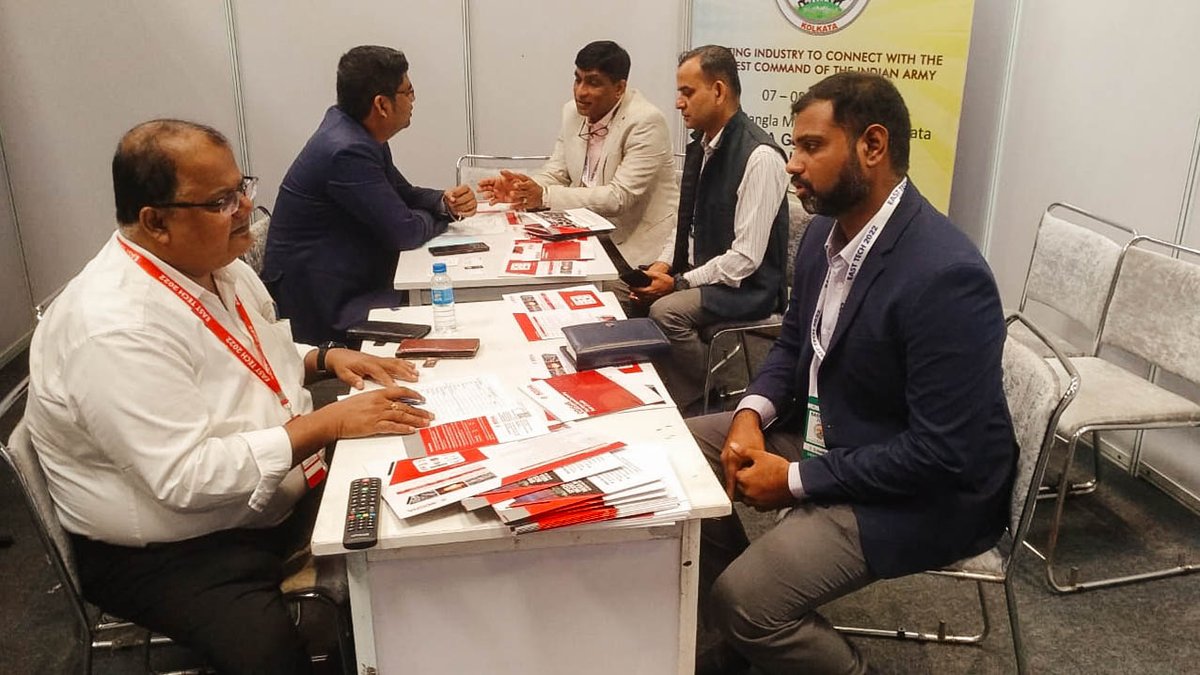 InvestInOdisha's tweet photo. Following the vision of the Hon'ble Chief minister to transform Odisha into an aerospace and defence industrial base, key executives from IPICOL attended East Tech on July 7th and 8th, 2022 in Kolkata
@CMO_Odisha @SIDMIndia @FollowCII @easterncomd
#defence #Industry #EastTech2022 https://t.co/5tLennOzZe