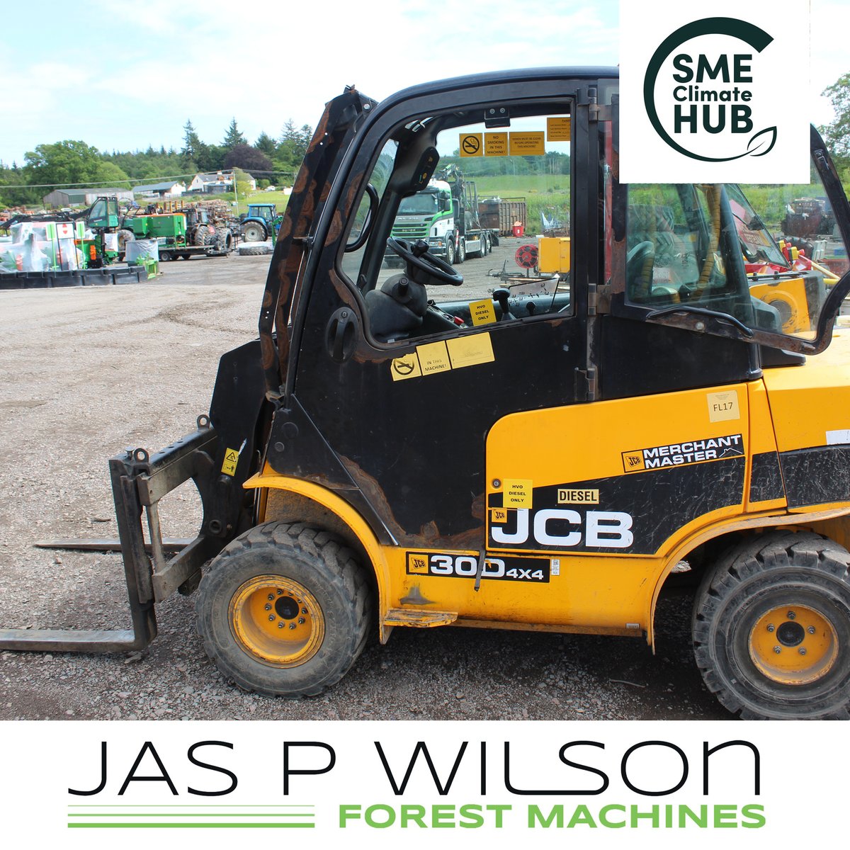 JasPWilson's tweet photo. In line with our commitment to reach #NetZero by 2030, we have started using bio #HVOfuel in our diesel yard machines, to reduce the associated carbon emissions by 90% and remove 100% of fossil fuel used in our loading, unloading and site management operations. #LetsDoNetZero https://t.co/4mRJBrycq2