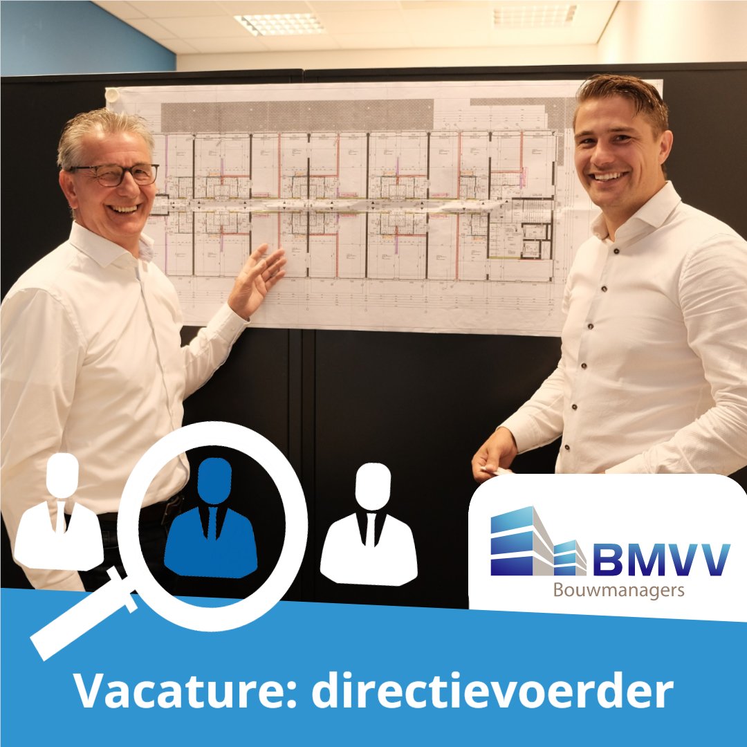 𝗞𝗼𝗺 𝗼𝗻𝘀 𝘁𝗲𝗮𝗺 𝘃𝗲𝗿𝘀𝘁𝗲𝗿𝗸𝗲𝗻 𝗮𝗹𝘀 𝗱𝗶𝗿𝗲𝗰𝘁𝗶𝗲𝘃𝗼𝗲𝗿𝗱𝗲𝗿! 👤
Werken aan de mooiste projecten in een ambitieus team en zelf ook nog doorgroeien en ontwikkelen? Dat kan bij BMVV bouwmanagers! Wij zoeken een directievoerder: bit.ly/3uv1U0M