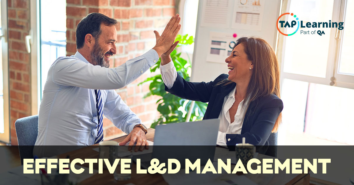 TAPLearningQA's tweet image. This @TAPLearningQA course enables you to understand the role of an L&D Manager, develop a basic #LearningAndDevelopment strategy, manage risk, analyse stakeholders and evaluate learning effectiveness 💯 ow.ly/f7p150JMILB