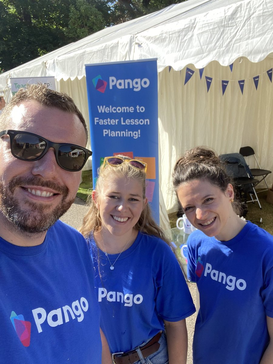 RachelMurgo's tweet image. Raring to go on our second day at @EducationFest with @pango_education. Come and say hello at Stand 6D and get yourself some merch! #edfest22