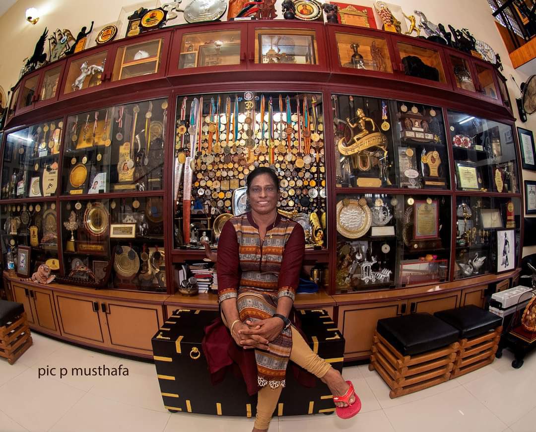 surendranbjp's tweet photo. Let the picture speak.

Dear @ElamaramKareem_, the awards and recognitions of the Olympian @PTUshaOfficial are her eligibility to be nominated to the Rajya Sabha. What about you? https://t.co/QCWP8tP7Ju