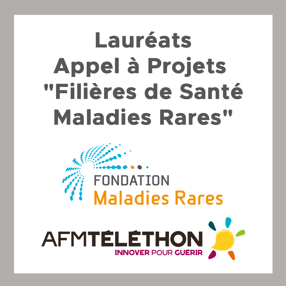 fdmaladiesrares's tweet photo. 🏅Lauréats Appel à Projets "Filières de Santé Maladies Rares" conjoint @fdmaladiesrares @Telethon_France 

Retrouver tous les lauréats 👉🏽 https://t.co/gv0CNNN06q

Félicitations à tous !

@filnemus @FiliereOSCAR #Fimarad @contactfai2r @FiliereMucoCFTR @FiliereFIMATHO https://t.co/724CLoXTDO