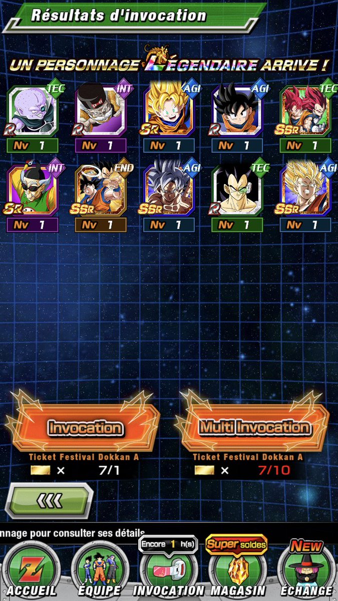 Les joueurs dokkan ça donne quoi vos pulls ? Perso j’ai fait la ptite multi Twitter