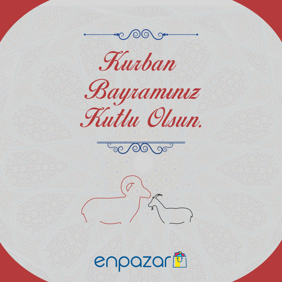 enpazarcom's tweet photo. Sevdiklerinizle sağlıklı, mutlu nice bayramlar geçirmeniz dileğiyle. Kurban bayramınız kutlu olsun.

https://t.co/AJdup8d5mj
https://t.co/V0qF3DvE4d
☎ 0850 304 97 97

#enpazar #yilmazer #kurbanbayramı #kutluolsun #iyibayramlar https://t.co/0kxAhUH1ry