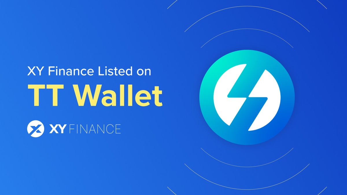 xyfinance's tweet photo. $XY Token is listed on $TT Wallet @ThunderProtocol!
All TT Wallet users can manage your $XY now, and you can access #TTSwap to trade $XY.
Trade $XY on TT Wallet👇
https://t.co/6dphDB8nqm
#XYFinance #CrossChain #Crosschainswap #ETH #BNB #MATIC #FTM #TT https://t.co/p7Dl7qgqGt