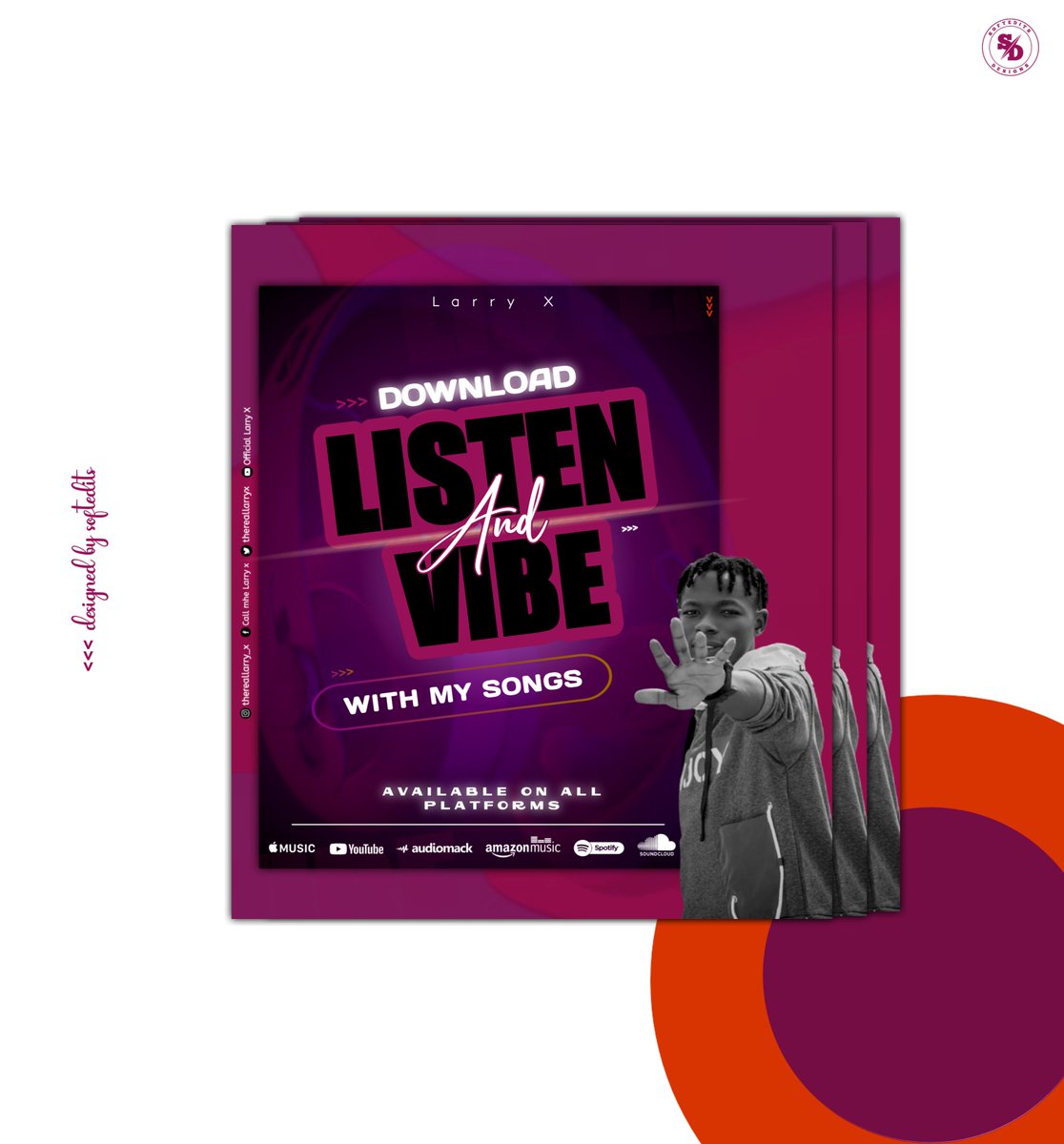 iamsoftedits's tweet photo. Friday brings this good vibes especially when you listen to cool songs...

Available on all platforms..
#hallelujah #larryx #partystart #iDesign #graphics #soft #edit 
....
@iamsoftedits https://t.co/L4IU236wn1
