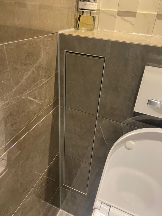 SunjayJK's tweet photo. very smart, hidden &amp; discreet storage in bathroom/washroom, but, best to coopt at architectural drawing / construction stage, via iljapolman on @Pinterest

#bathroom #washroom #storage #interiordesign #hiddenstorage #pinterest
More such pins, on bathrooms: https://t.co/qlzsLJQUwX https://t.co/KCbysjQs9B