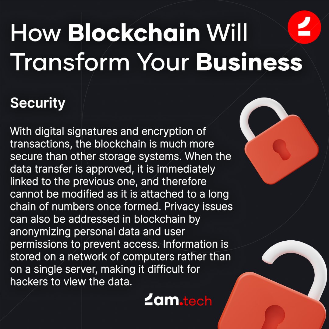 2amtech's tweet photo. From accounting to business processes, the growing unanimity among industry executives is that blockchain is likely to influence every significant area of work – and the change is already starting.
#blockchain #business #softwaredevelopment #beyondsoftware https://t.co/PMsJbF3Go5
