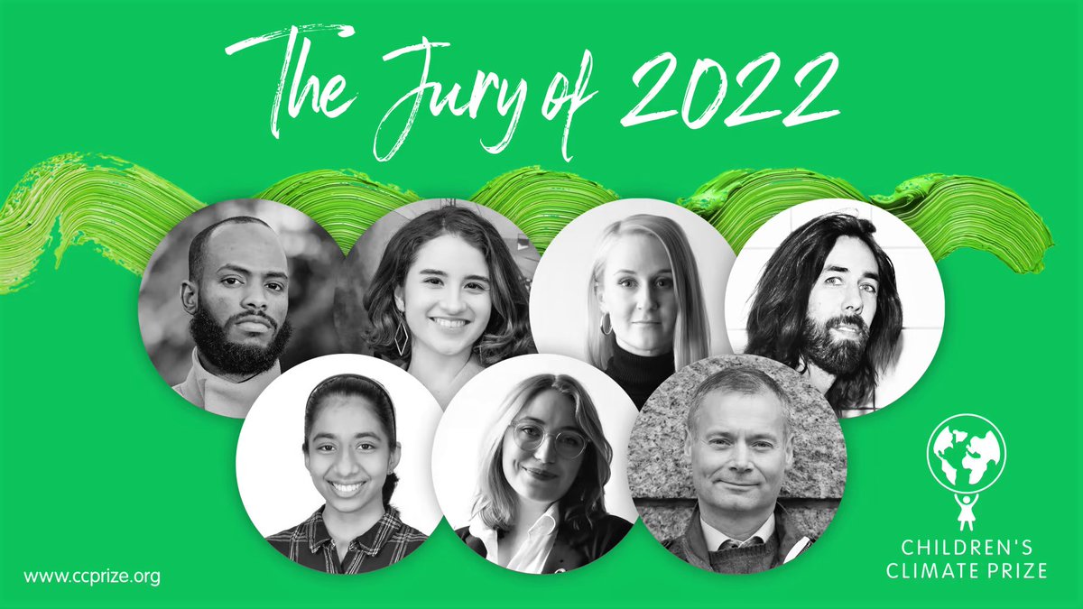 I'm happy to be a jury member of the Children's Climate Prize 2022! Saying hello to the jury members: Johan Kuylenstierna, Selin Gören, Ismail Abdullahi, Siiri Mäkelä, Stella Axelsson, and Micael Dahlen. I'm looking forward to the jury meeting to find out the exciting finalists!!
