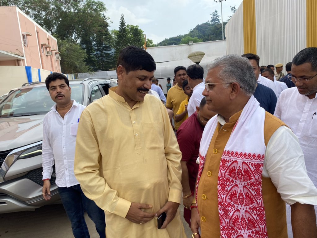 DilipGhoshBJP's tweet photo. Few more glimpses from Guwahati. https://t.co/1KDHpMgHNE