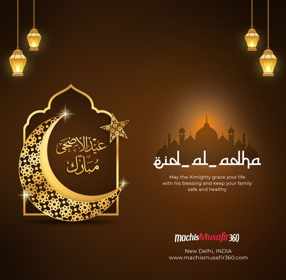Machismusafir's tweet photo. Wishing you a cheerful and spiritual Eid al-Adha Mubarak. My heartiest regards to you and your family! https://t.co/gAC1fynvwK