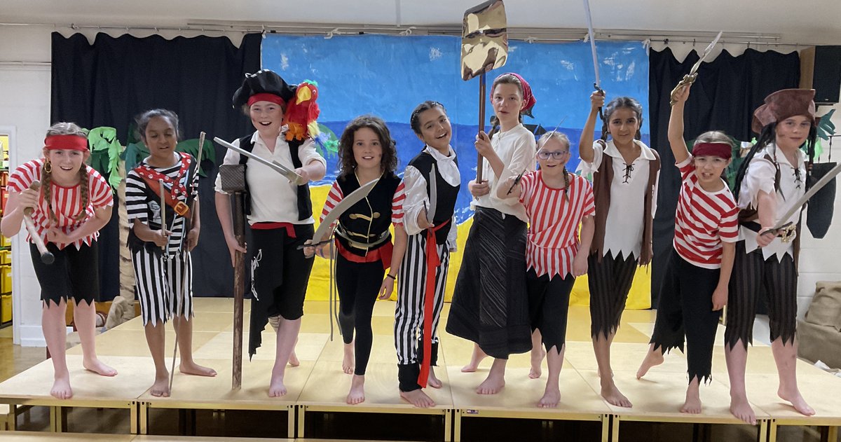HighfieldPrep's tweet photo. What an outstanding show last night! A huge congratulations to all our Year 5 and 6 for a truly mesmerising Treasure Island performance! Weโre all extremely proud of you! #highfieldprep #prepschoollife #treasureisland #performingarts #berkshire #maidenhead #proud https://t.co/3JXx7BdO95