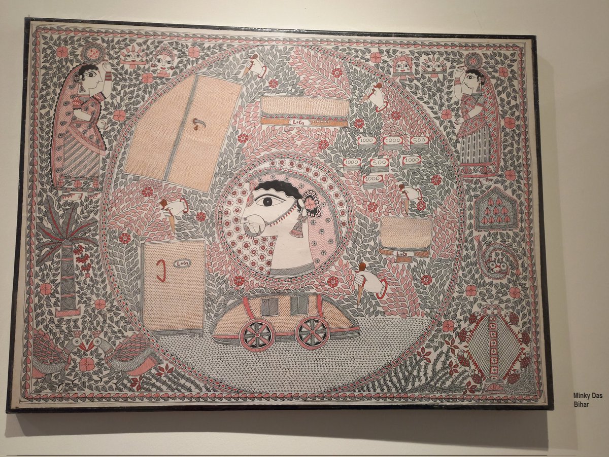 notMinstradamus's tweet image. I went Namjooning today!! 
Though I missed hobi vlive 😭😭 
#Namjooning 
#artgallery 
#Prakrut
#TriveniKalaSangam