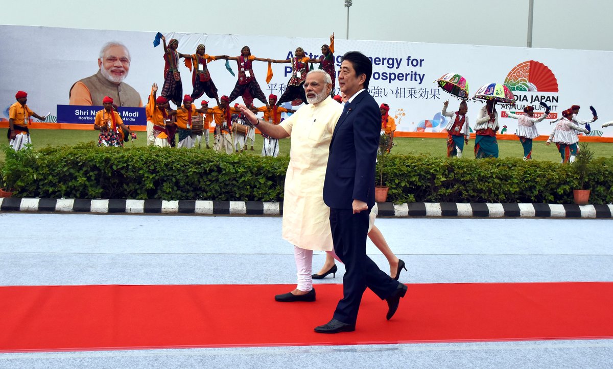 In pictures: Late Former Japanese Prime Minister Shinzo Abe had visited Gujarat in 2017