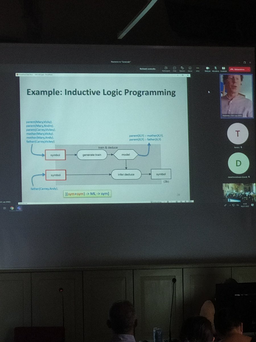 isws_semweb's tweet image. Despite Covid @FrankVanHarmele is giving his keynote speech at #ISWS2022. Knowledge graphs and machine learning: where are we?