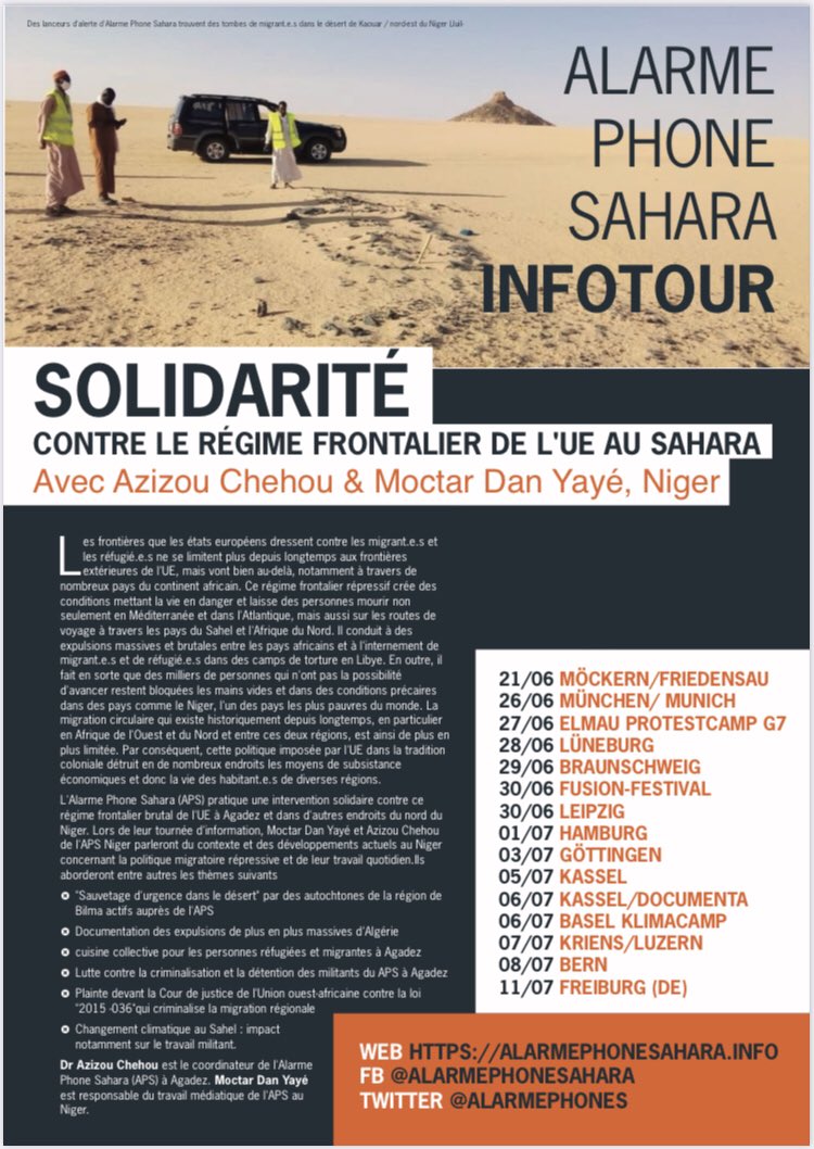 Alarmephone Sahara tweet media