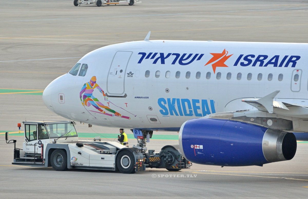 SpotterTlv's tweet photo. #israir #airbusa320 #bengurionairport #LLBG #telaviv #israel #TLV #skideal #ืืฉืจืืืืจ https://t.co/vW3yU8dK5b