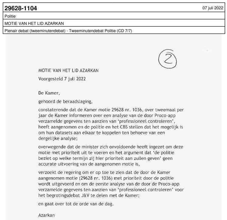 De politie gaat (geanonimiseerd) datasets van @politie en het CBS aan elkaar koppelen om te onderzoeken of de politie "professioneel" controleert of etnisch profileert. Goed nieuws! #deaanhouderwint