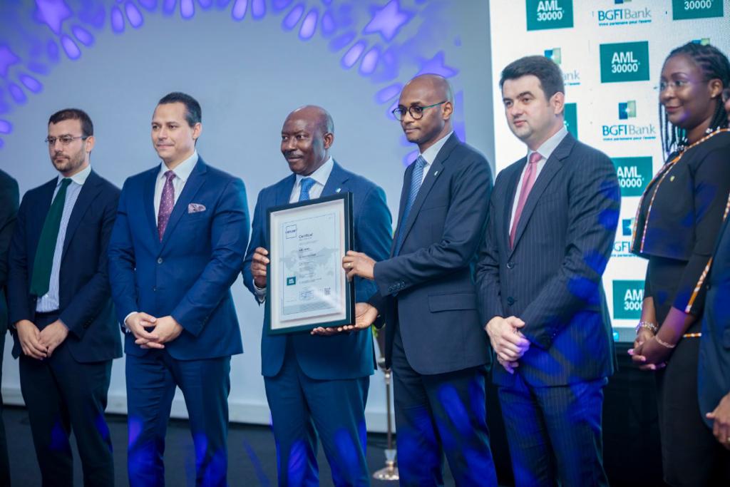 Je tiens à féliciter l’ensemble des collaborateurs de BGFIBank Côte d’Ivoire pour l’obtention de la certification AML 30000, qui vient renforcer le dispositif de lutte du Groupe contre le blanchiment de capitaux et le financement du terrorisme.
#BGFIBank, #dynamique2025