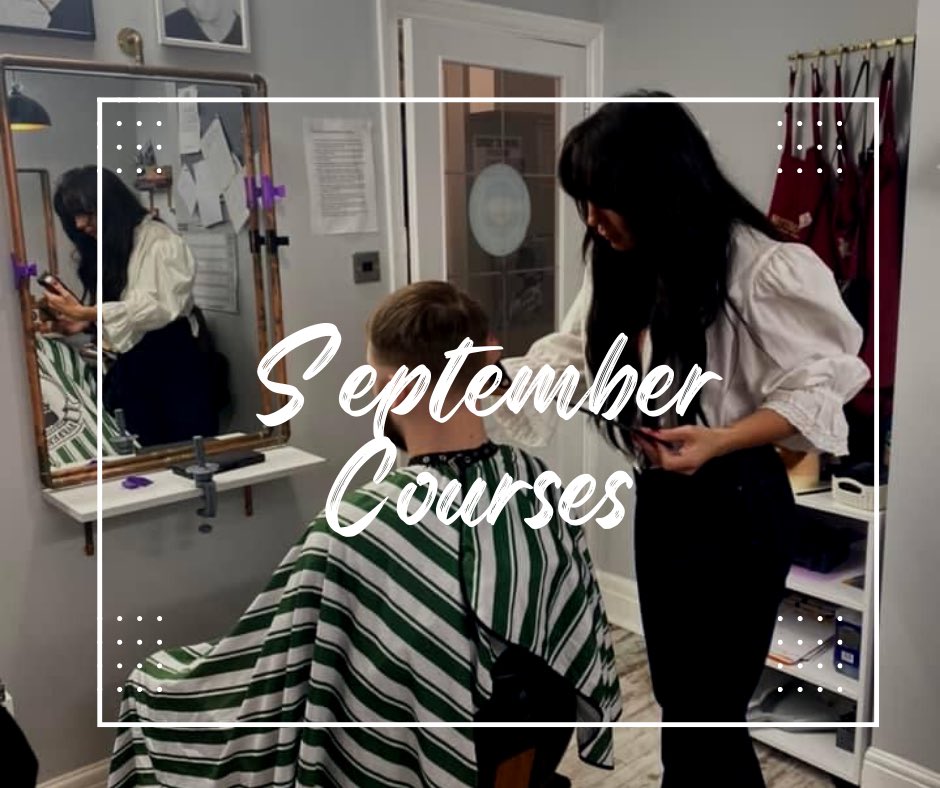 Only 2 spaces available for our September courses, At our Nottingham Barbering Academy. Contact us on 07973 594883 to get yourself booked on. It’s never to late to become a barber, all ages are welcome! 🤙✂️💈

#haircut #barber #fade #nottingham #hairstyle #barbershop