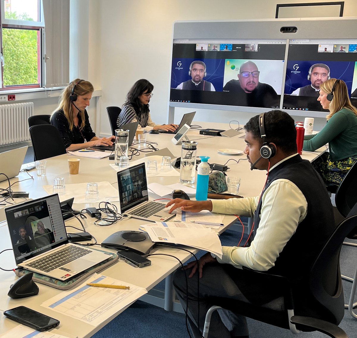 Clim_Eat's tweet photo. We were thrilled to work with the ๐ฉ๐ช #G7 Presidency this week at the kick off workshops of the #CompensACTION workstream in Berlin with @BMZ_Bund @giz_gmbh and over 75 stakeholders across #FoodSystems ๐ Lookin forward to further collaboration for farmer led #ClimateAction๐ช https://t.co/J9rCLSy7f3