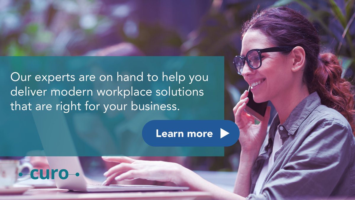 Curo_Services's tweet photo. Whether you need #Consultancy or end-to-end #ProjectDelivery, our #ModernWorkplace Practice can support you with the help of our carefully curated #Community of #Partners and professional #Experts. 

Discover more: https://t.co/RujLGQYqcK https://t.co/5kO9XDxYr8