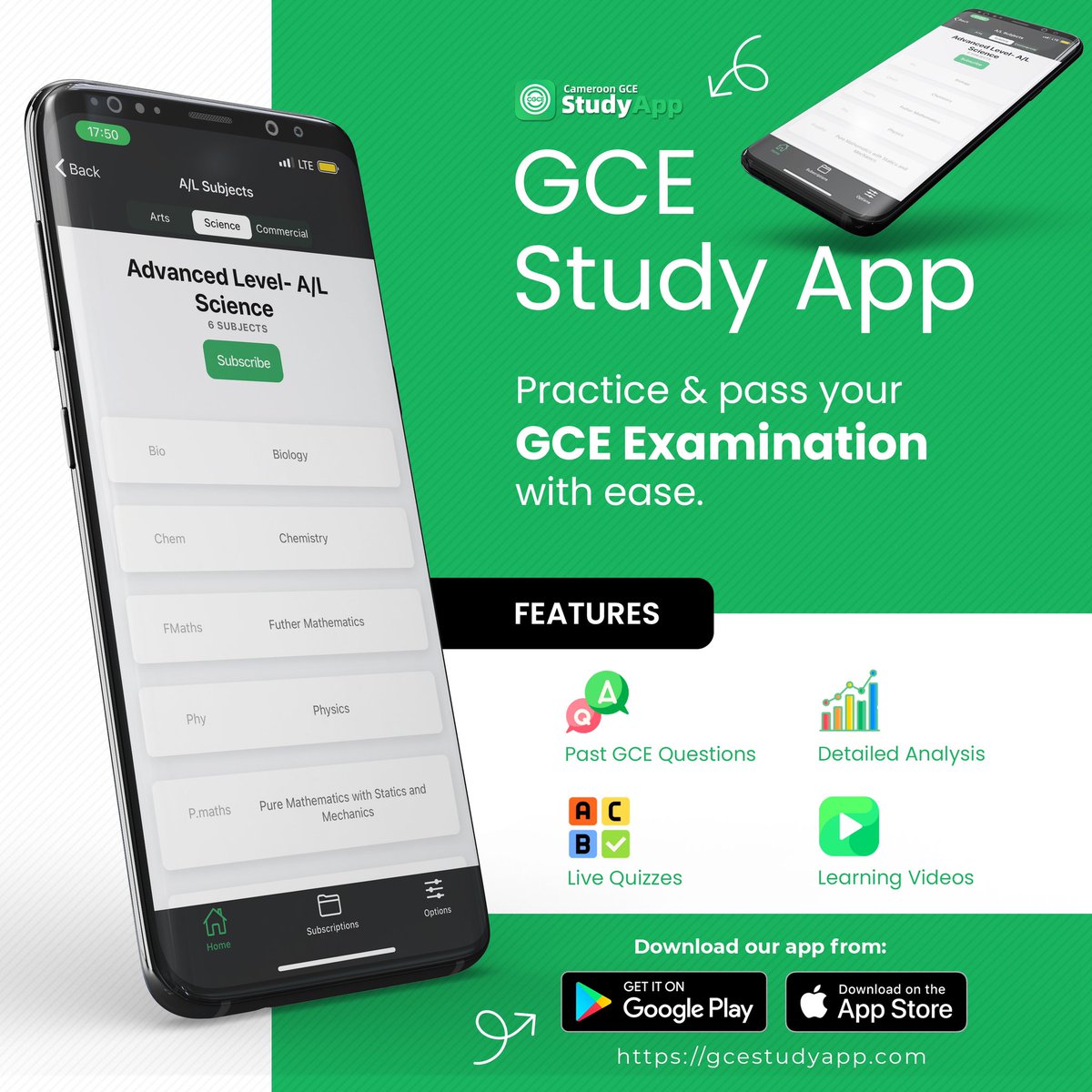 CGCEGuideApp's tweet image. Hurray!! We are happy to announce that our app is now available on App Store, for IOS users we understand you were missing out.

Click to Download:
apps.apple.com/cm/app/cgce-st…

For Android users:
play.google.com/store/apps/det…

#gce2022 #GCESTUDYAPP #ExamGuide #Cameroon