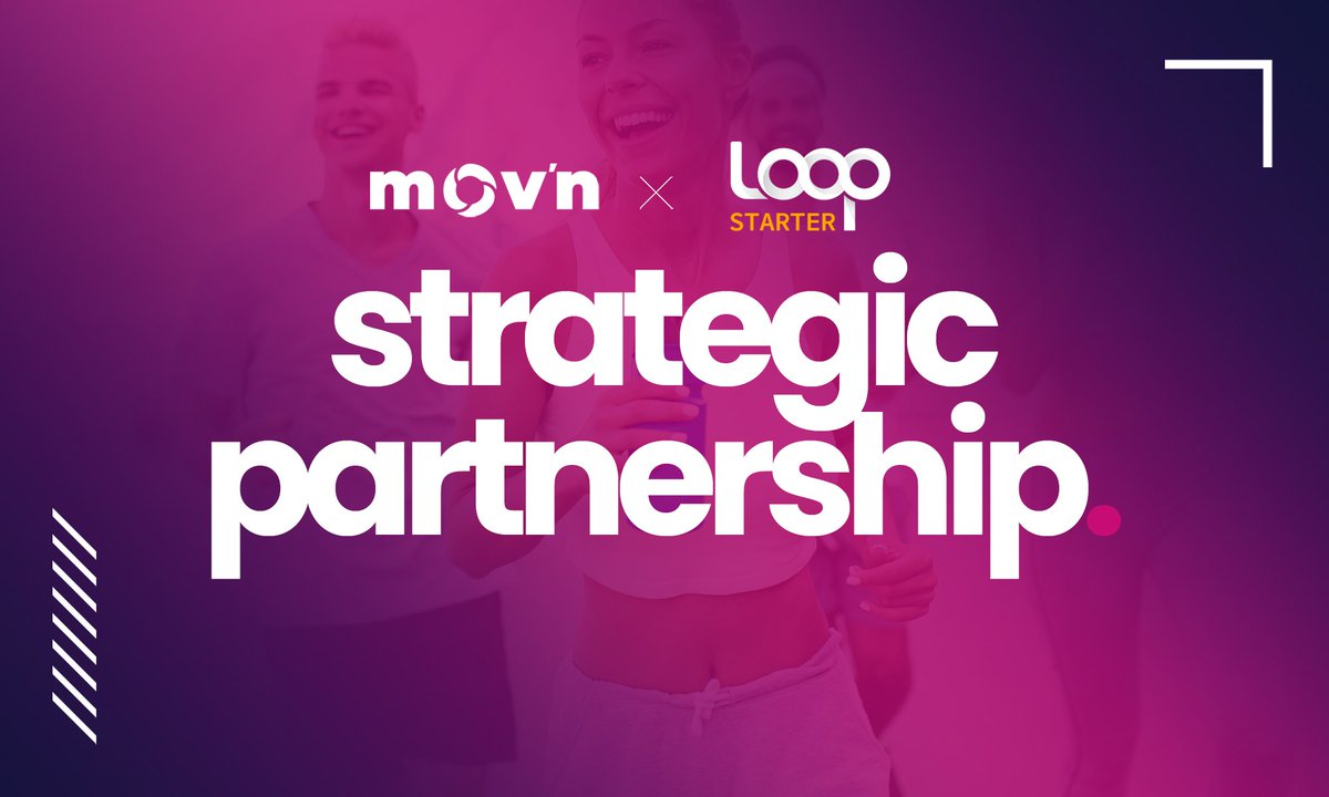 Another partnership with #MOVN, a #Move-to-earn web3 platform,  MOVN Super App of Sports
 
Different utility: Court bookings, eCommerce, player Finder, Games, DeFi services,...

Focus: 
- IDO Support
- Marketing Campaigns
- Partner Connections
 
Full Post: loopstarter.substack.com/p/partnership-…
