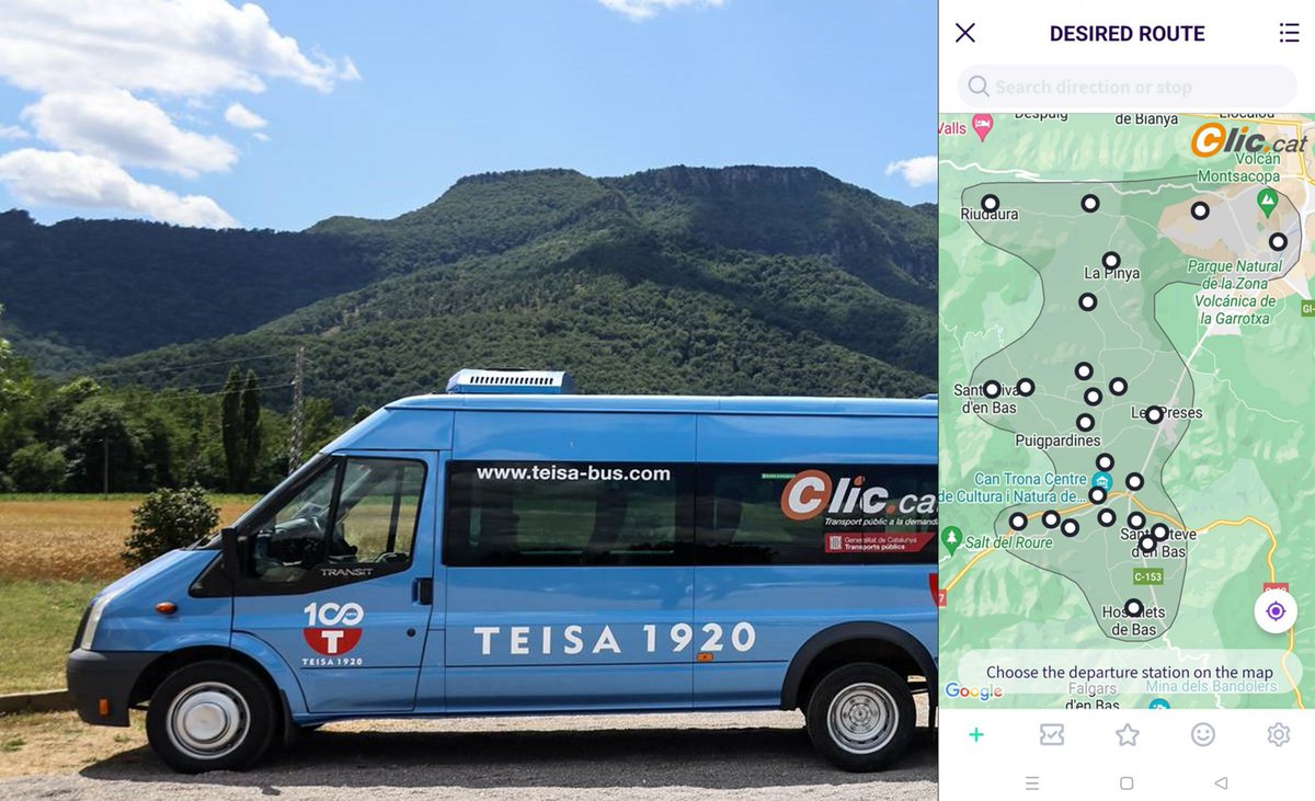 We are over the moon to announce that #nemi´s star #bus service connecting the #Garrotxa #rural villages of Vall d´en Bas with the town of #Olot has now been extended to offer a #weekend service - operated by <a href="/Teisa1920/">TEISA - Transports Elèctrics Interurbans</a>