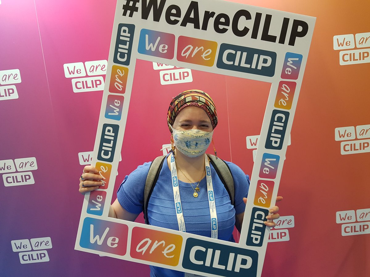 LibraryGryphon's tweet image. It's a fun final day of #CILIPConf22 with a #wearecilip selfie!