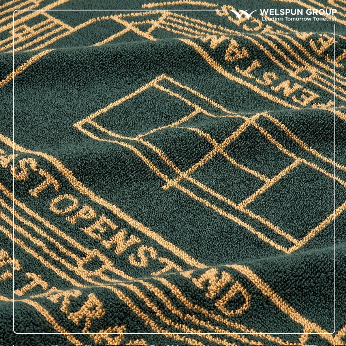 WelspunWorld's tweet photo. It's a moment of pride for Welspun India, manufacturing the iconic Wimbledon towels for over a decade at their factory in Vapi, Gujarat! This year, Wimbledon released an exclusive Centenary Towel to celebrate 100 years at the famed centre court.🎾#MadeInIndia #WelspunForWimbledon https://t.co/MaSo3IHsCM