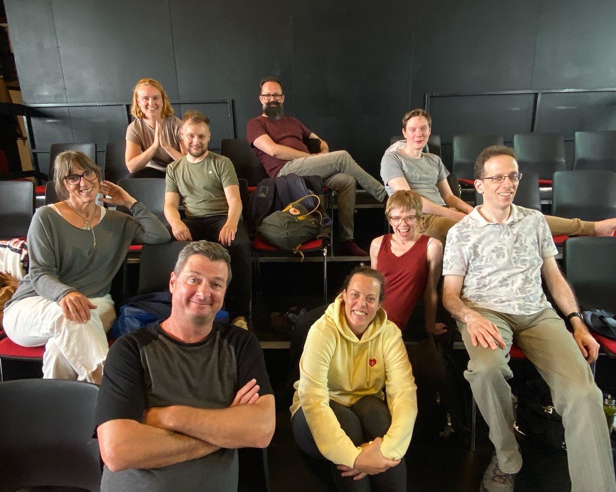 2 days Masterclass in LABAN movement system! A great pleasure to work with these talents!