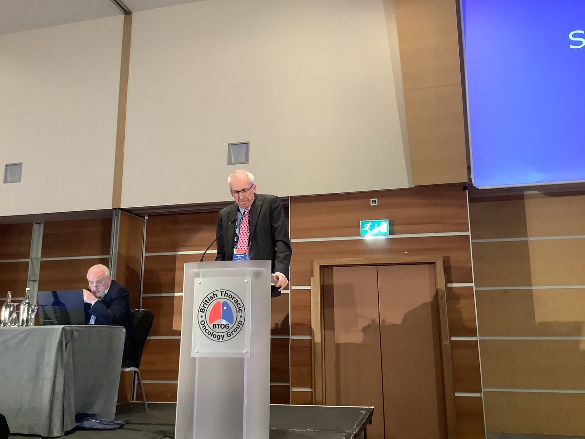 BTOGORG's tweet photo. Prof @rintoul_robert looks at the outstanding research questions in screening #BTOGsummerMeeting #LCscreening https://t.co/yxJutigkib