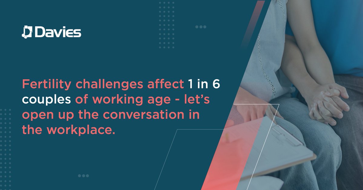 We're proud to introduce our Fertility Treatment Policy &amp; have worked with The Fertility Coaching Company.

Emma Wedderburn, Group Chief HR Officer adds “I’m delighted we’re one of the first firms in our sector to offer fertility benefits, a key step to a supportive environment”