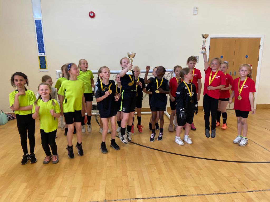 A great week of footballing fun for some of our <a href="/PallisterParkPS/">PallisterPark</a> children - definitely inspired by the <a href="/Lionesses/">Lionesses</a>  #workhardplayhard