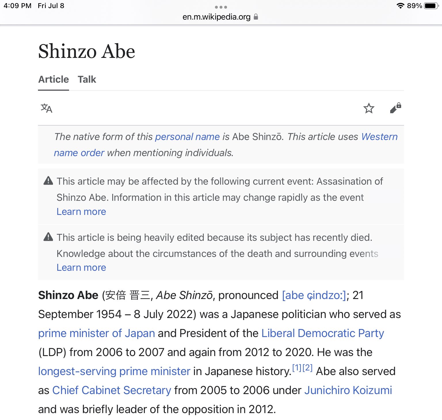 Shinzo - Wikipedia